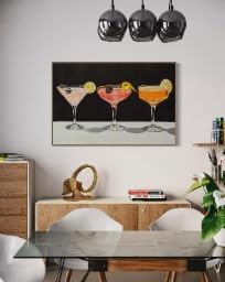 Affiche de cocktails Martini 20x30cm pour décoration de bar - 4
