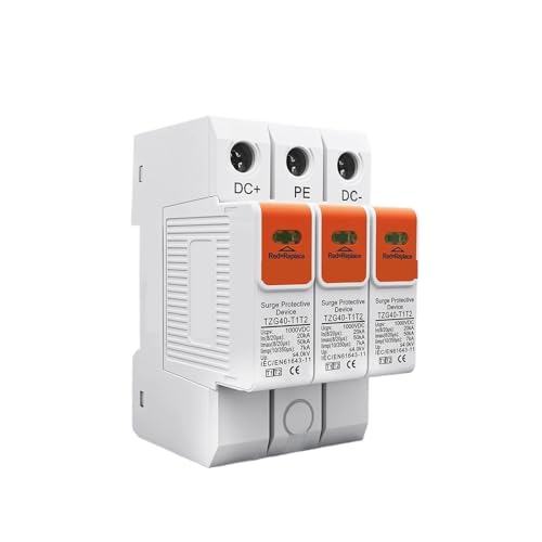 Dispositivo descargador de bajo voltaje DC 1000V T1T2 para protector contra sobretensiones