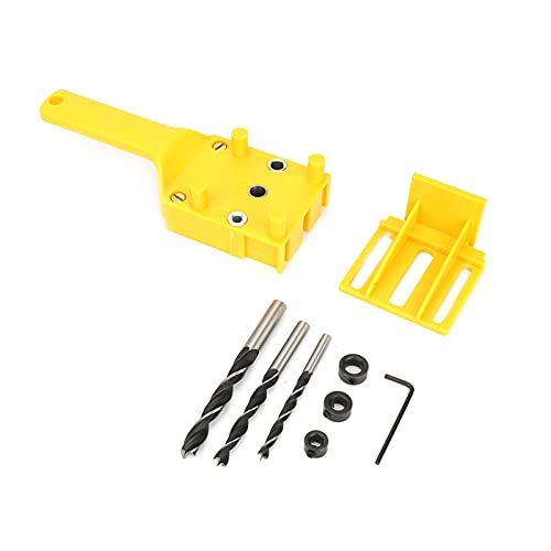 Plantilla de Espigas, Conveniente Juego de Guía de Plantilla de Espigas de Carpintería de Mano para Carpintero para Perforación de Espigas de Madera