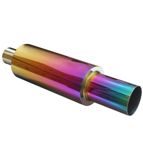 Tuyau d'échappement universel avec son tambour sport et effet couleur illusoire