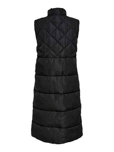 Only Gilet Trapuntato Femminile, Nero 1, M - 2