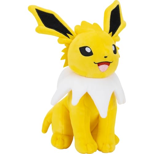 Image of Pokemon Jolteon Plush - 8-Inch Soft Plush with Authentic Details