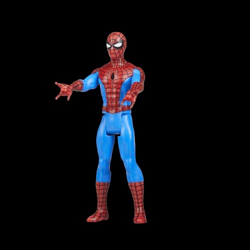 Marvel Legends Series Retro 375 Collection Spider-Man 3.75-Inch Action Figures, Multicolor, Small - Image 3