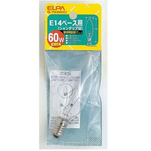 エルパ (ELPA) シャンデリア 電球 おしゃれ 照明 E14 クリア G-703H(C)
