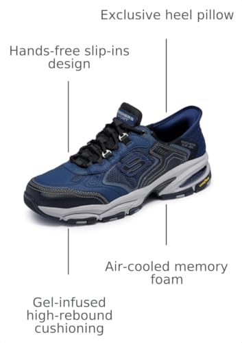 Image of Skechers Mens Vigor 3.0 Drafting Hands Free Slip-inSneaker