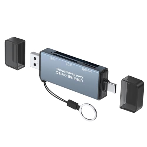 Múltiples Interfaces SD2.0 Lector Tarjetas Memoria Tipo C Adaptador Microsds USB para Cámara Cámara del Teléfono PAPTOP