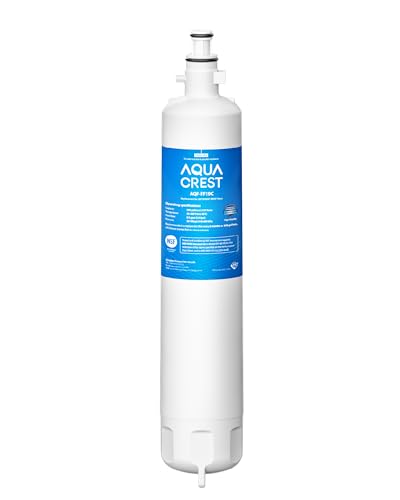 AQUA CREST AQF-FF19C Replacement for GE RPWFE RPWF (with CHIP) Refrigerator Water Filter Compatible with GYE22HMKES GYS22GMNES GYE22HBLTS DFE28JSKSS GFE28HMHES GNE29GYNFS GFE28GYNFS