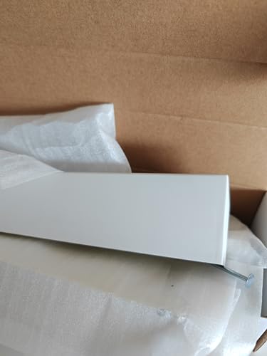 Image of 16- New Aluminum Outside Siding Corner 8 Inches 16 Nails Included, White