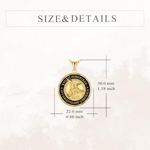 Collier St Michel argent anti-ternissement pendentif archange solide homme VONALA