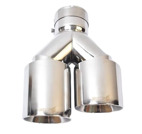 Tuyau d'échappement automobile en inox universel pour embout de silencieux Toyota 63mm