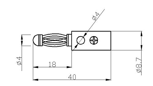 Conectores de Banana Screw 10 Pack VizGiz para Altavoces miniatura 7