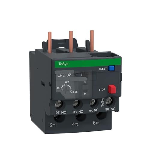 Relé térmico LRD22C 16-24A contra sobrecarga para protección de motores eléctricos