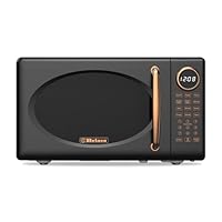 Belaco 20L Microwave, Digital Display, 8 presets with Auto Defrost, 800W Microwave Oven, 10 Power Levels, Luxury & Retro Design, Easy Clean
