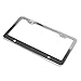 AutoLoc Power Accessories 9912 Bright Chrome License Plate Frame with Bolts/Caps