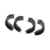 RongJYAutoParts Drum Brake Shoes Rear Set fits Toyota Pickup 1981 1982 1983 1984 1985 1986 1987 1988 2.4L l4 1/2 Ton, Automotive Replacement Parts