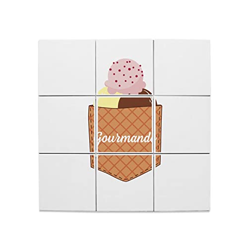 Carreaux céramique décoratifs 20x20 faïence murale cuisine glace