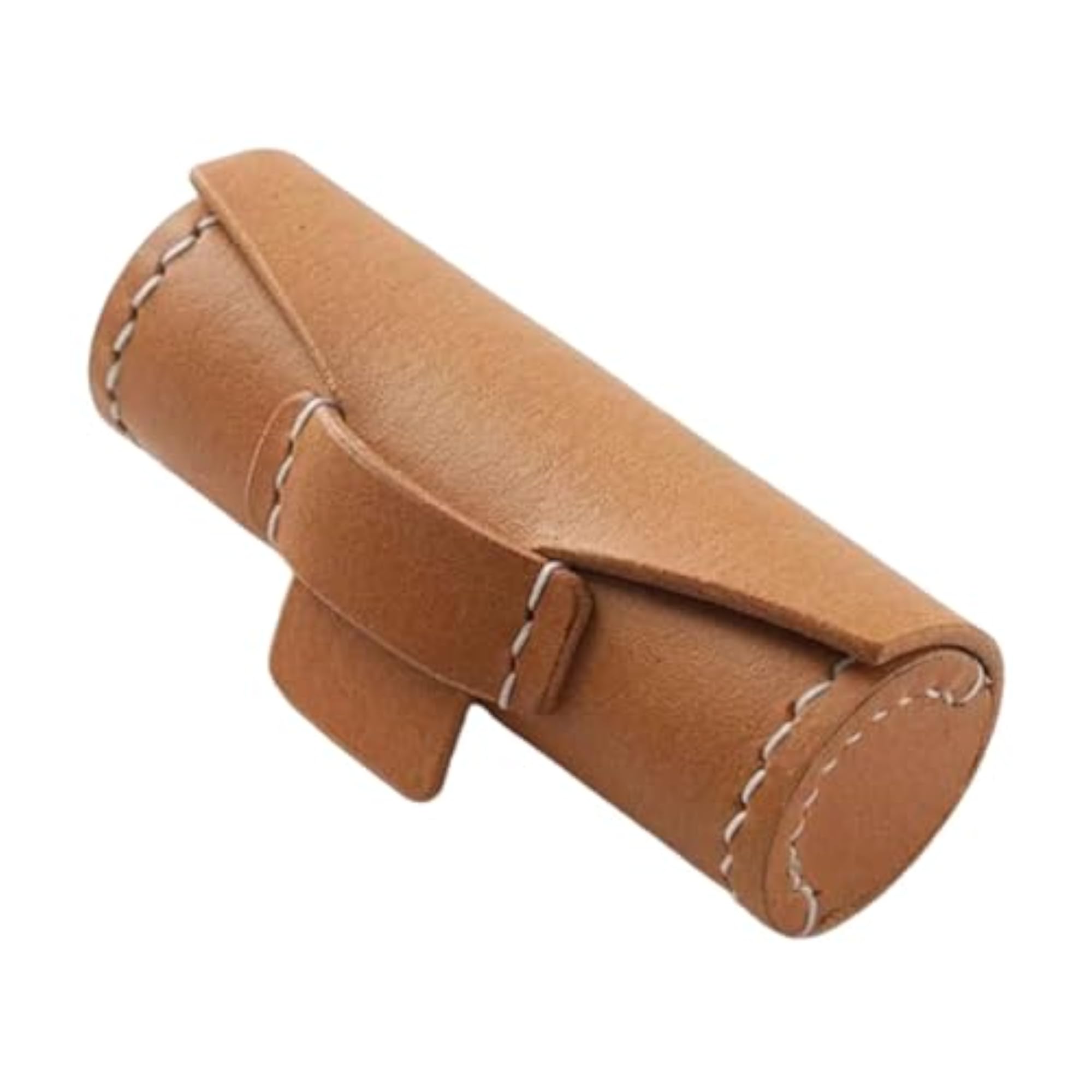 Wear Resistant PU Mini Lipstick Bag, Brown
