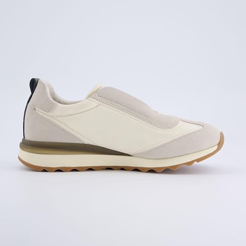 CUSHIONAIRE Women's Zanie Slip on Nylon Sneaker +Comfort Foam, Wide Widths Available4