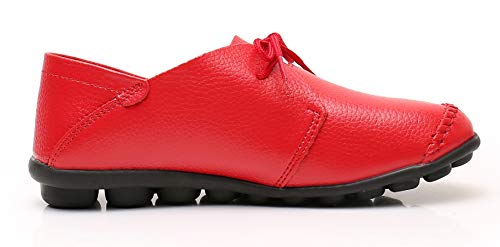 Image of VenusCelia Women's Breathable Comfort Walking Office Flat Loafer
