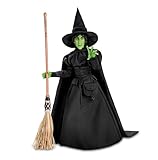 The Ashton-Drake Galleries Wicked Witch of The West Portrait Figure, 19 Inches Tall, Poseable Vinyl Doll, Warner Bros Licensed Collectible