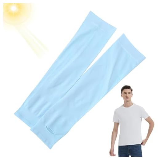 Brazos para UV, mangas de radiador - Protector elástico para quemaduras solares | Transpirable UV Protección solar Mangas de radiador deportivas para mujeres, hombres y jóvenes