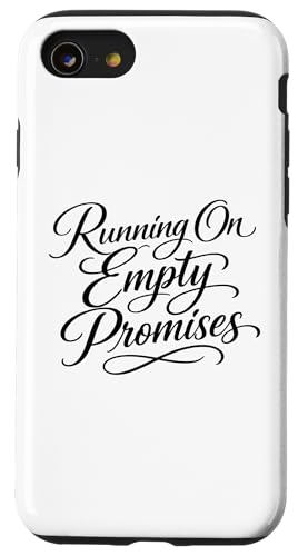 Sarcasm Running On Empty Promises �t�@�j�[ ���f�B�[�X �X�}�z�P�[�X iPhone SE (2020) / 7 / 8 �p