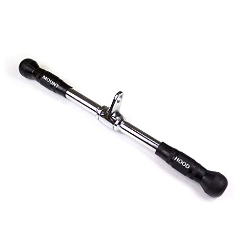 Mount Hood Triceps Bar 20 Inches Gym Machines Attachment | Handle Triceps Bar (Silver & Black) (B08GJ6N9VB) Amazon Price History, Amazon Price Tracker