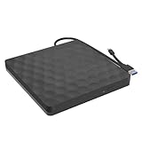 ZGJIAJU DVD Spieler USB3.0 Externer Mobiler Blu-Ray-Recorder Type-C DVD-Brenner Tragbares Blu-Ray-Laufwerk Unterstützt 3D 25G 50G for Desktop-Laptops