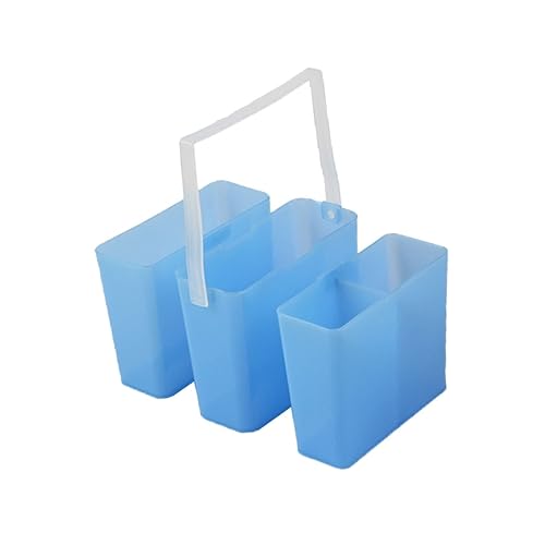 ERINGOGO Paint Brush Washer Portable Plastic Bucket for Cleaning and Organizing Brushes Durable Rinse Cup for Watercolor and Paint for Artists and Outdoor Painting