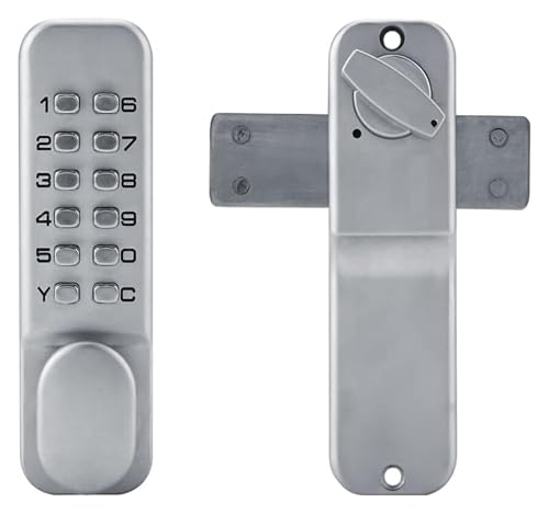 Serrure de poignée de porte avec code de 1 à 11 chiffres pour un contrôle total