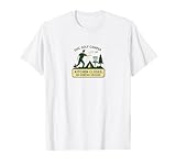Disc Golf Camper Emblem für Kurs und Camp Abenteuer T-Shirt