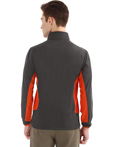 Image of U.S. POLO ASSN. Men's Polyester Turtle Neck Hooded Sweatshirt