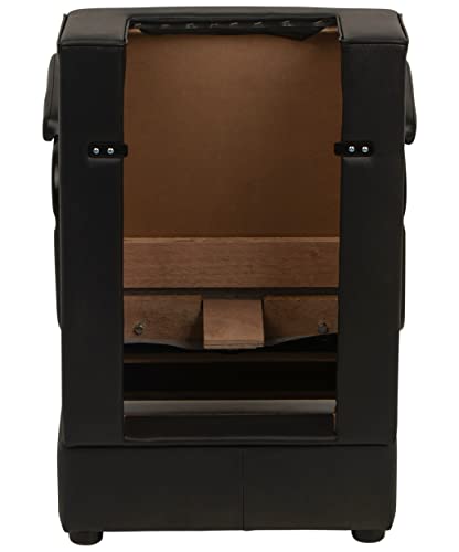 Buy-Rite Salon & Spa Equipment Kate Professional Hair Dryer Chair – Commercial Salon Dryer Chair With Wood Frame, Thick Black Cushions And Cutaway - Fits Most Hood Dryers, Od-431 #TOP3