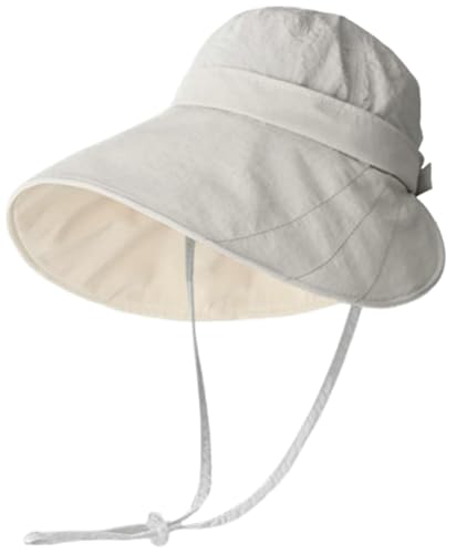 Sombrero de mujer con orificio para coleta y ala ancha miniatura 1