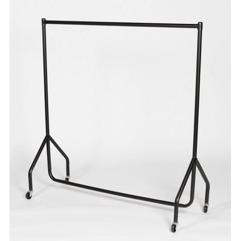 The Shopfitting Shop Shorter Heavy Duty Clothes Rail Garment Rail 4ft Long x 4ft High JUNIOR RAIL Cover