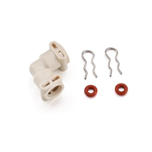 4.0MM Water Thermoblock Connector for Jura Fully Automatic Coffee Machines ENA, For Delonghi, Fluid Tube For Saeco Coffee Maker (L Shape)