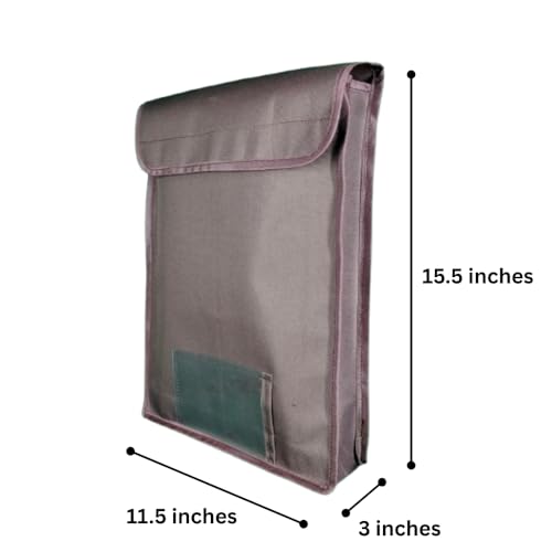 Image of Rexine Document File Folder (Black)