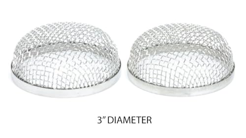 Camco Fliegender Insektenschutz | Verfügt über eine robuste Edelstahl-Netzabdeckung und passend für die meisten Duo-Therm- und Suburban-Ofenschlitze (42141)