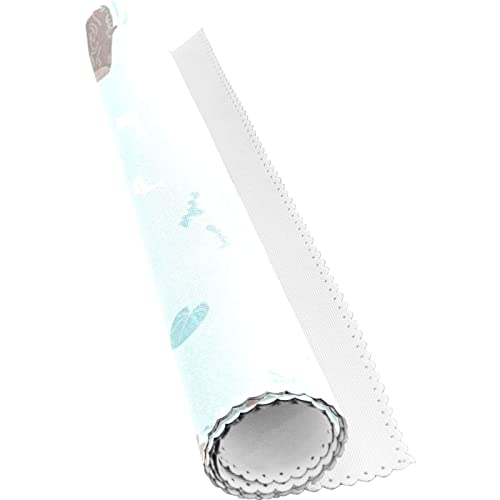 Cartoon Lovely Otter Place Mats Set Of 4 Square For Kitchen Table Washable Kitchen Table Mats Heat-Resistant Non-Slip Place Mat 18 X 12 Inch #TOP5