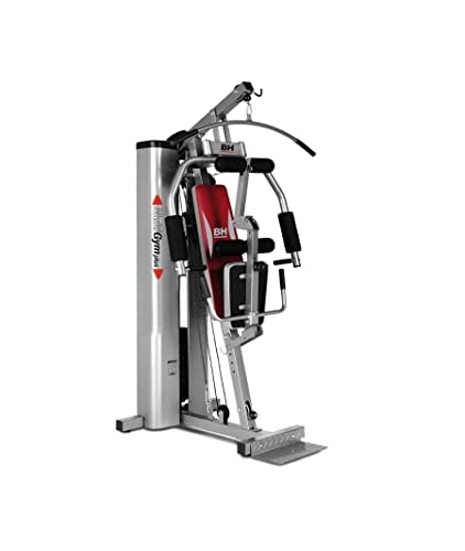 BH Fitness Kraftstationg112x Multigym Plus, silber-rot, G112X, – Bild 5