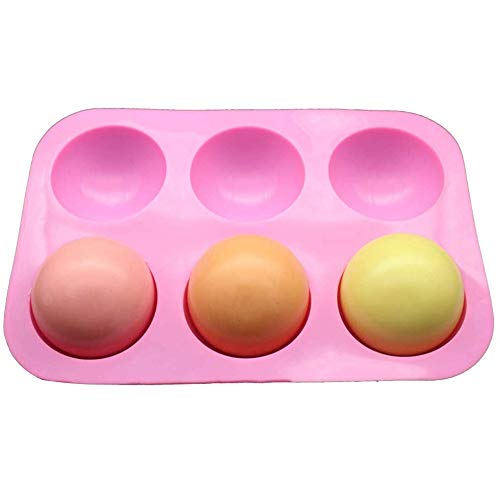 image for nanjingqin Half Circle Silicone Mold, Christmas Share Semi Sphere Sili