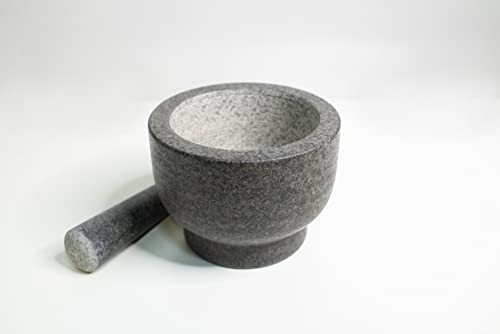 image for Cilio by Frieling Goliath Natural Granite Mortar and Pestle Set, Grind