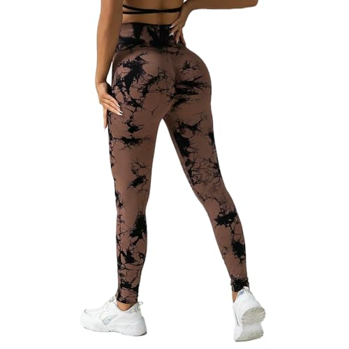 Legging fitness tie-dye taille haute parfait du studio de yoga au brunch