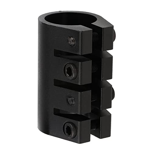 Universal Scooter Clamp Set - 70mm Length, 38mm Diameter, Black