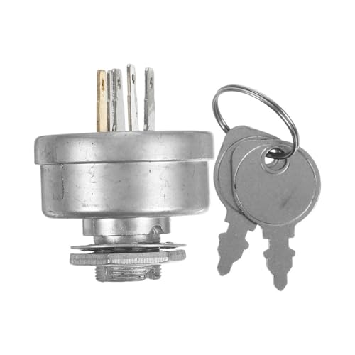 Interruptor de encendido de alta resistencia con llaves para tractor 3