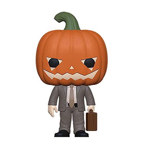 Funko Pop Tv: The Office - Dwight With Pumpkinhead, Multicolor (57393)
