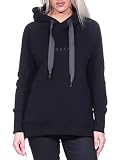 Elbsand Damen Kapuzen-Sweatshirt Hoodie Kapuzenpullover Svana 70293 00 Quarz_DTM (99401) M