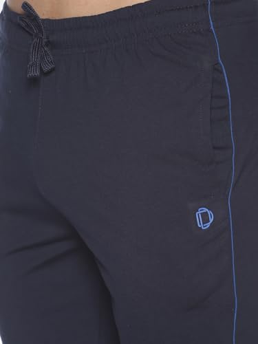 Image of Dollar Cotton Rich Fabric Solid Men's Shorts | Contrast Piping | One Side Zipper Pocket with Embossed Branding | Self Waistband with Drawcord | Wide Array of Attractive Colours