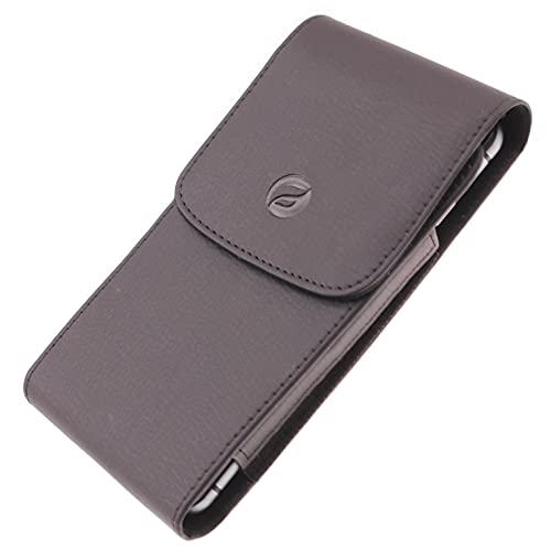 Case Belt Clip Leather Holster Cover Pouch Vertical Carry Protective Black Compatible with Nokia G20, G10