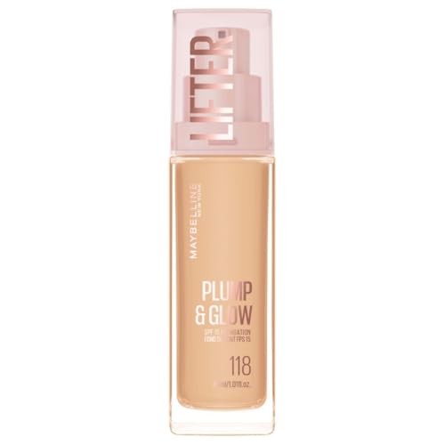 Maybelline New York Lifter Plump Glow Fond de Teint Repulpant 118 30ml